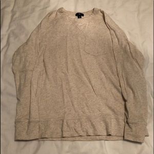 J. Crew crew neck sweatshirt (off-white)